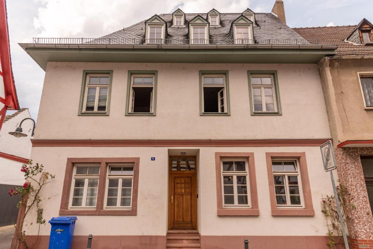 Designer Unterkunft In 15. Jahrhundert Altbau 75 M² Fuer Max. 4 Personen Lägenhet Eltville am Rhein Exteriör bild